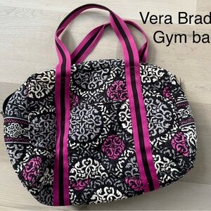 Vera Bradley Black and Pink Travel Bag